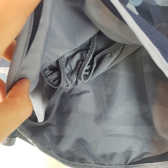 Nike Dri-fit Athletic Pull On Shorts Blue‎ Camo Size Small Activewear - Picture 6 of 10